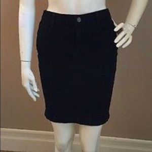 Rachel Roy Black pencil skirt